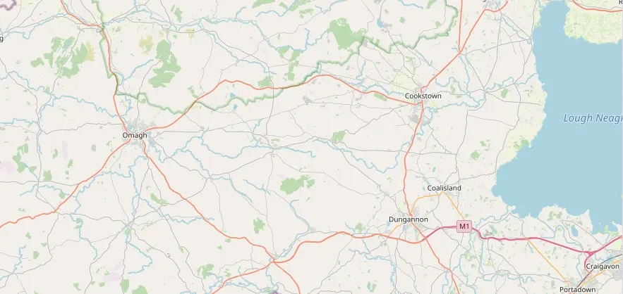 Map of the Northern Ireland area we cover